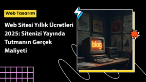 Web sitesi yıllık ücretleri – hosting, domain ve SSL sertifikası giderlerini gösteren ekran görüntüsü