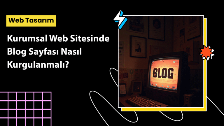 Kurumsal web sitesinde içerik odaklı modern ve kullanıcı dostu blog sayfası tasarımı