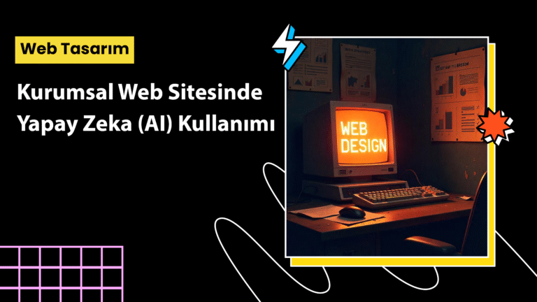 Yapay zeka destekli kurumsal web sitesi arayüzü ve kullanıcı etkileşimi
